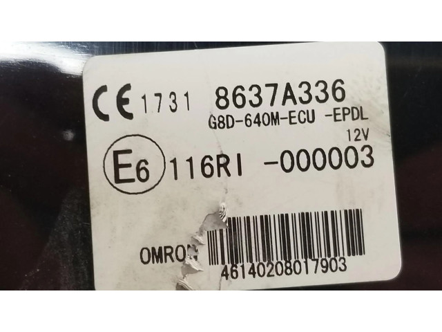 Блок управления 8637A336 Mitsubishi Outlander
