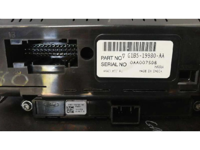 Блок управления климат-контролем G1B5-19980-AA   Ford Ka