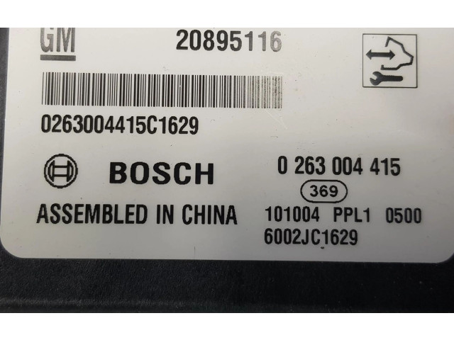 Блок управления 20895116, 0263004415   Chevrolet Orlando