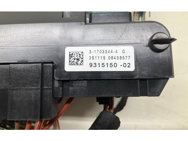 Блок предохранителей 9315150-02, 9315150-02 BMW X3 F25