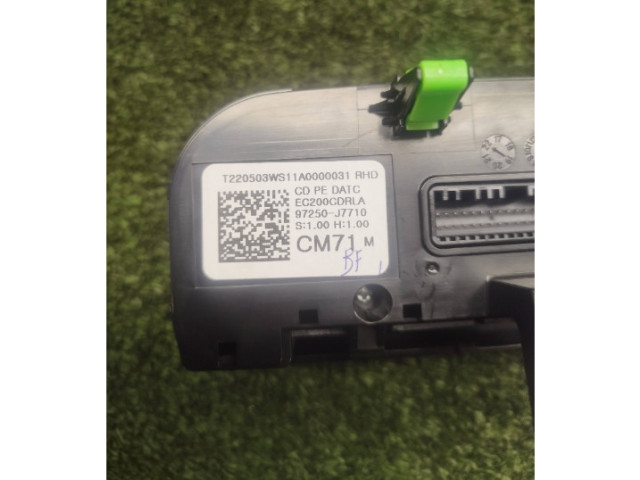 Блок управления климат-контролем EC200CDRLA, 97250J7710   KIA Sportage