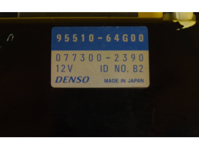 Модуль блока управления кондиционером 95510-64G00, 9551064G00   Suzuki Grand Vitara I