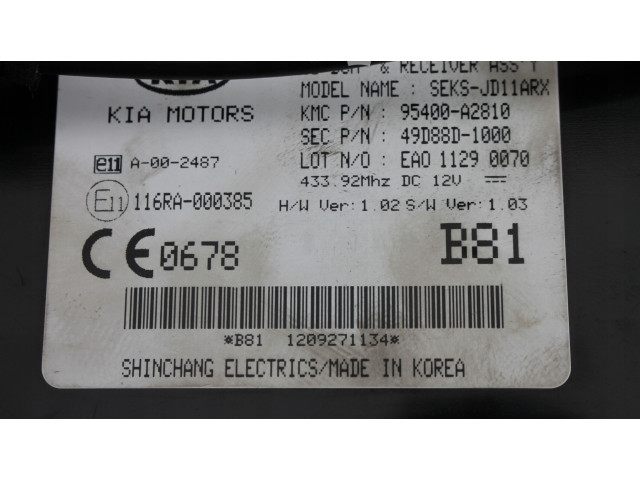 Блок комфорта 95400A2810   KIA Ceed   