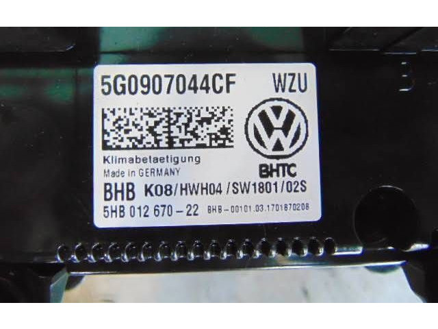 Блок подушек безопасности 5G0907044CF, SW180102S Volkswagen Golf VII