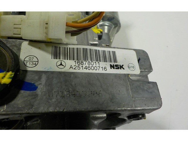 Рулевая рейка A2514600716, A2514600716 Mercedes-Benz R W251 2005 - 2013 года