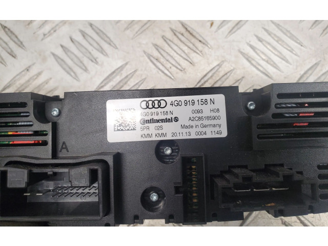 Блок управления климат-контролем 4G0919158N   Audi A7 S7 4G