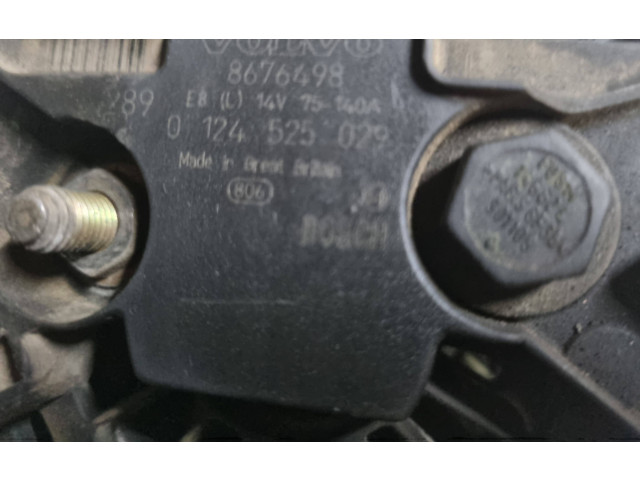 Генератор 8676498, 0124525029   Volvo V70      