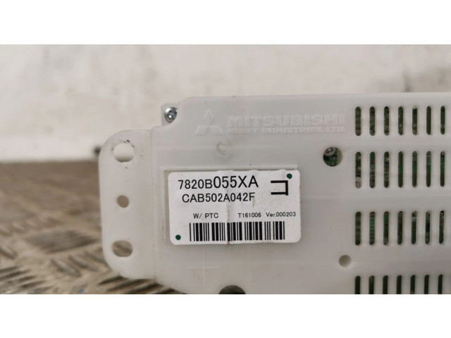 Блок управления климат-контролем 7820B055XA Mitsubishi Outlander