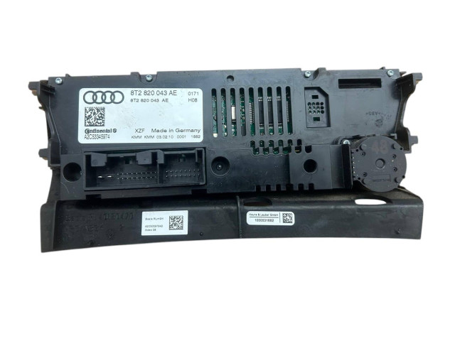 Блок управления климат-контролем 8T2820043AE, A2C53345974   Audi A5 Sportback 8TA