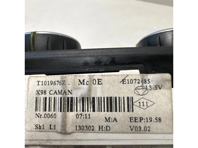 Блок управления климат-контролем T1019676Z, 130302   Renault Clio IV