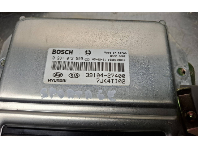 Řídící jednotka 3910427400, 0281012099 KIA Sportage 2005