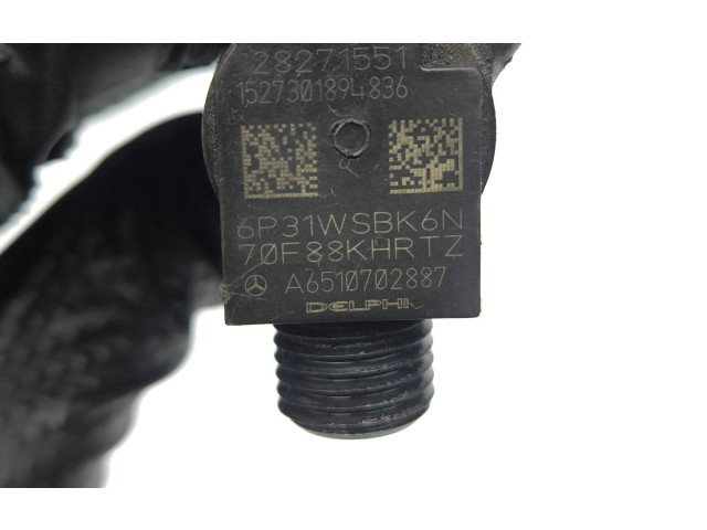 Vstřikovač A6510702887, 28271551 Mercedes-Benz GLK (X204) 651916