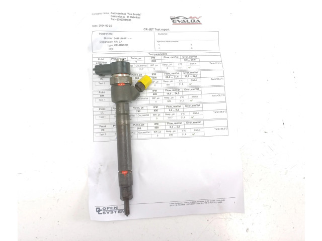 Форсунка 0445110251 Volvo XC90