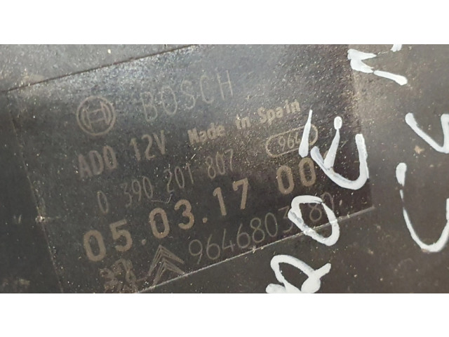 Моторчик заднего дворника 0390201807, 9646803180 Citroen C4 I