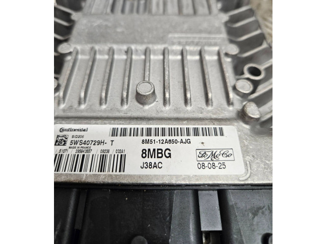 Řídící jednotka 8M5112A650AJG, 5WS40729HT Ford Focus ST 2008