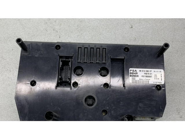 Блок управления климат-контролем 96514030XT, F921501 Citroen Xsara Picasso