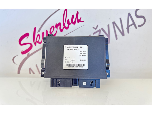 Блок управления коробкой передач A2229008108, 28446695   Mercedes-Benz S W222
