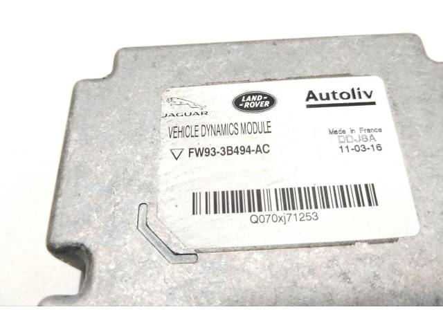 Блок подушек безопасности FW933B494AC, P738 Jaguar XJ X351