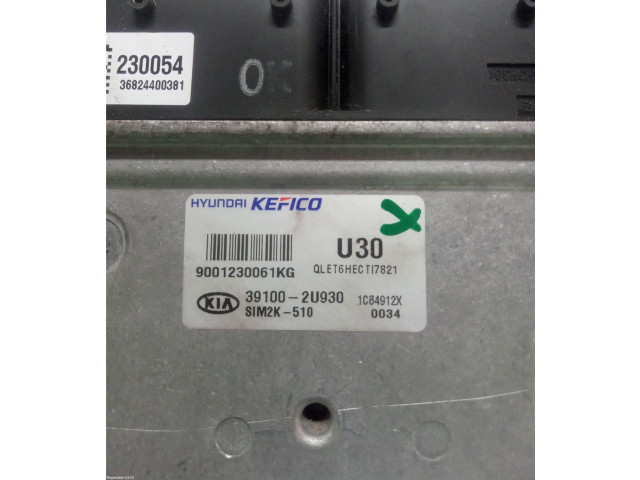 Блок управления коробкой передач 391002U930, 391002U930   KIA Sportage