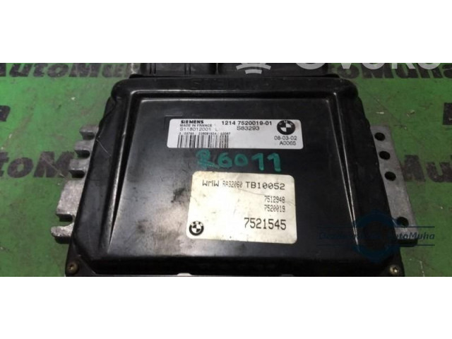 Блок управления двигателем Блок управления 1214752001901, S118012001L Mini Cooper Hatch Hardtop