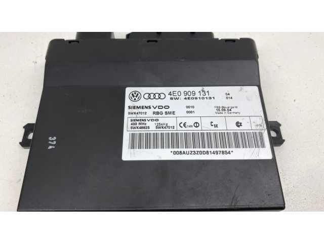 Блок управления без ключа