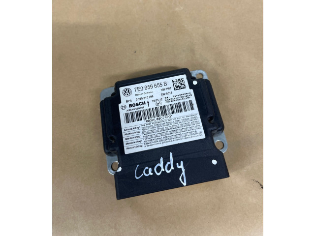 Блок подушек безопасности 7E0959655B, 0285010798   Volkswagen Caddy