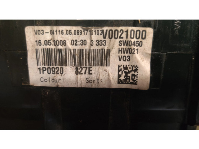 Přístrojová deska  Seat Leon (1P) 2008 1P0920827E, V0304116050891710103  