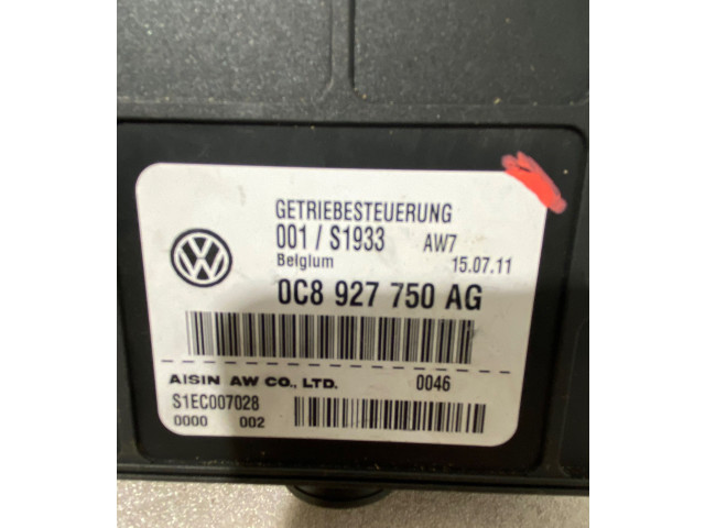 Блок управления коробкой передач 0C8927750AG, S1EC007028   Volkswagen Touareg II