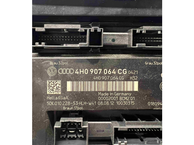 Блок комфорта 4h0907064cg, 4h0907064cg   Audi A6 C7   