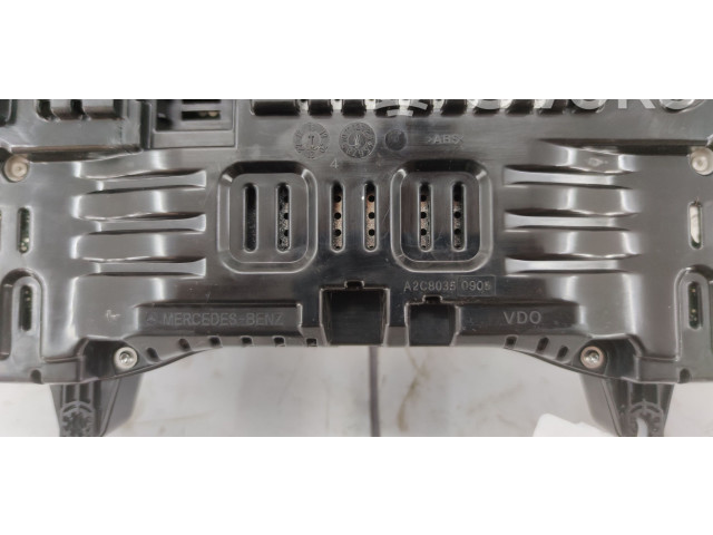 Přístrojová deska Mercedes-Benz GLC C253 2018 A2539007602, A2C87562003