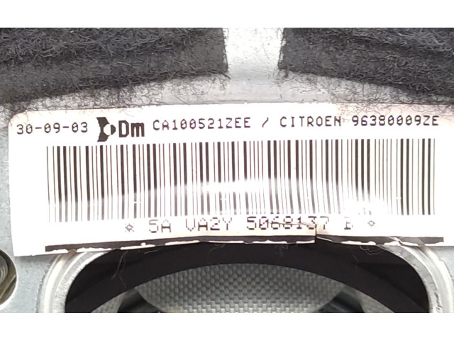 Подушка безопасности водителя 96380009ZE, 4112HH   Citroen C2
