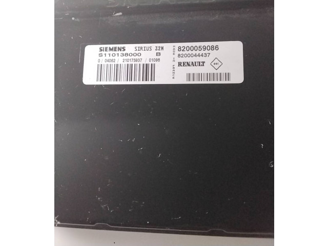 Блок управления двигателя 8200044437, 8200059086 Renault Twingo I