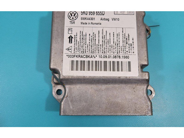 Блок подушек безопасности 5K0959655D, IMPRK1461701   Skoda Yeti (5L)