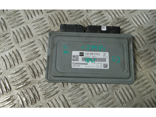 Блок управления 03E906019E, 03E906019E   Seat Ibiza IV (6J,6P)