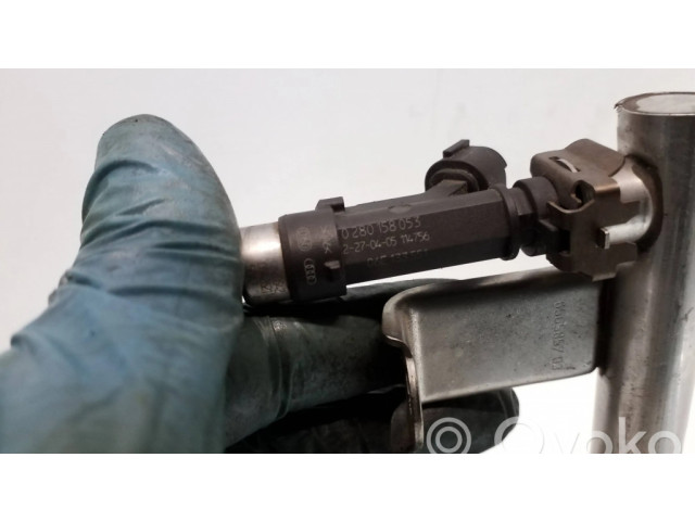 Комплект форсунок 06E133551, 06E133681F    Audi A6 S6 C6 4F для бензинового / Газ двигателя  2.4