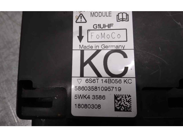 Блок подушек безопасности 6S6T14B056KC, 5WK43586   Ford Fiesta