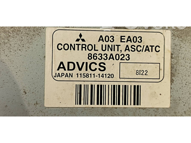 Блок управления АБС 8633A023, A03EA03   Mitsubishi Pajero