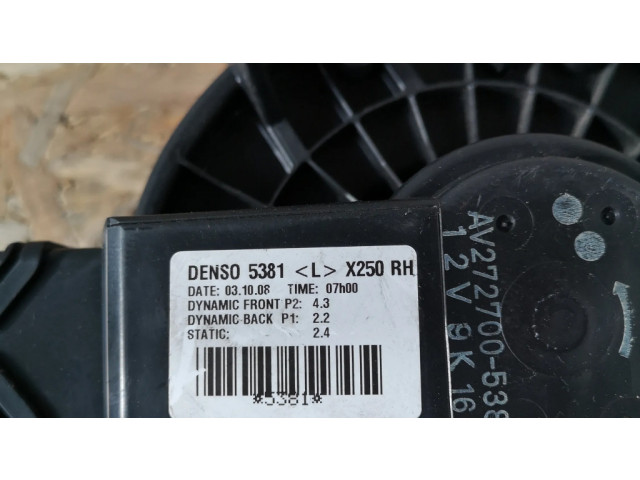 Вентилятор печки AV2727005381 Jaguar XF