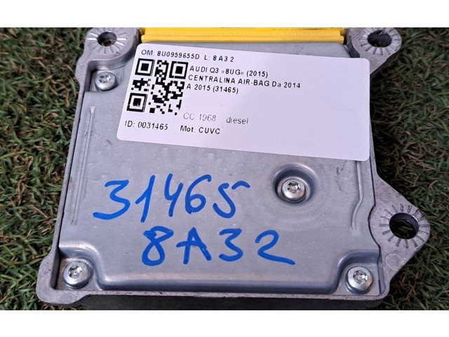 Блок подушек безопасности 8U0959655D, 8U0959655D Audi Q3 8U