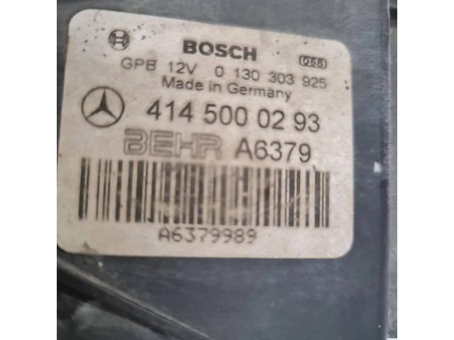 Комплект вентиляторов     4145000293, A6379989    Mercedes-Benz A W168 1.7