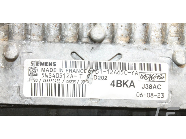 Řídící jednotka 6M5112A650YA   Ford Focus C-MAX 2004