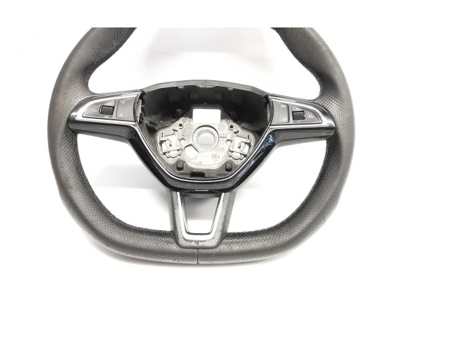 Руль Skoda Octavia Mk3 (5E) 2013 - 2019 года 565419091D, 5E0419685A