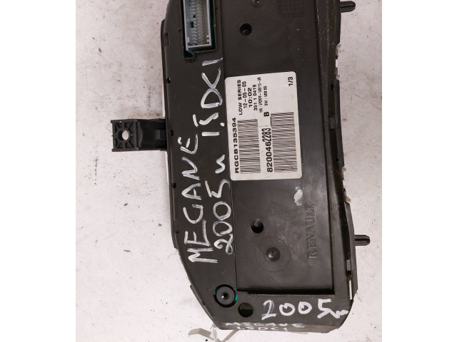 Přístrojová deska Renault Megane II 2005 8200462283, 35110419