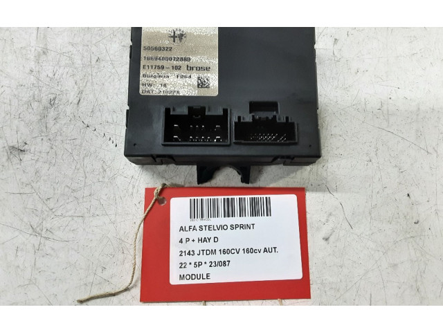 Pojistková skříňka Другие блоки управления / модули 50560322, 50560322   Alfa Romeo Stelvio 2022