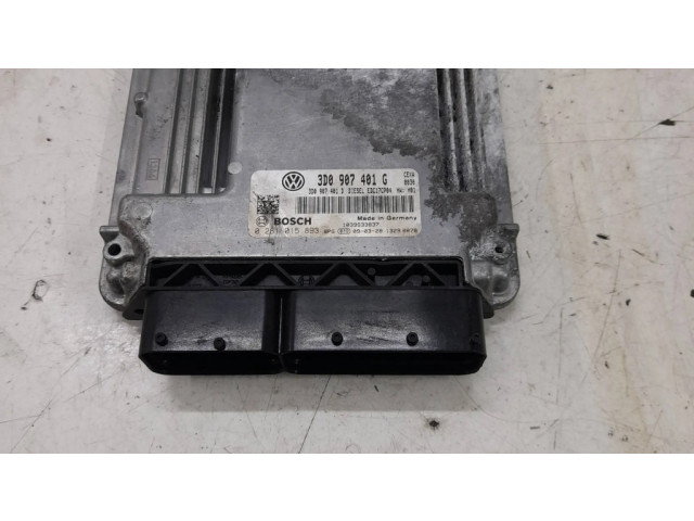 Блок управления двигателя 3D0907401G, 3D0907401D Volkswagen Phaeton