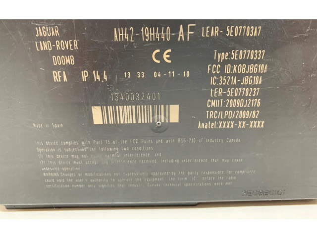 Другие блоки управления / модули AH4219H440 Rover Land Rover