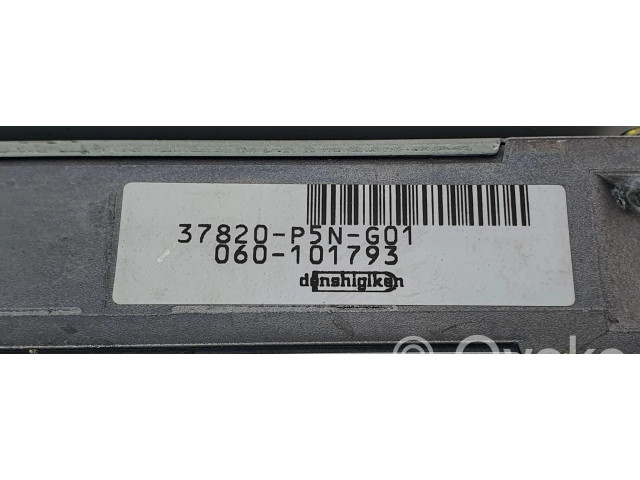 Блок управления двигателем Блок управления 37820-P5N-G01   Honda Prelude