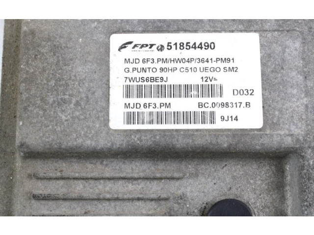 Řídící jednotka 32824 Fiat Punto Evo 2009