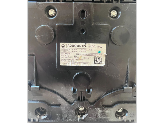 Блок комфорта NR178, A0009002124   Mercedes-Benz GLB x247   