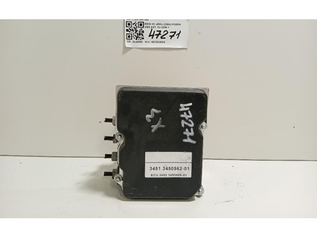 Блок управления АБС M57N306D5   BMW X3 E83